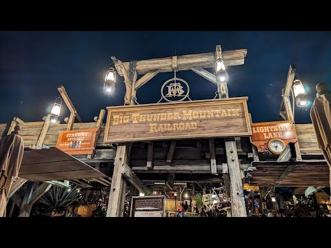 Big Thunder Mountain 4K HDR - Magic Kingdom, Walt Disney World