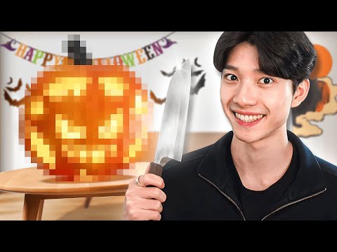 Antony Tries Pumpkin Carving... 🎃