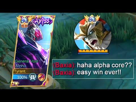 GOODBYE TOP GLOBAL BAXIA!? ALPHA IS THE BEST COUNTER FOR BAXIA 🔥