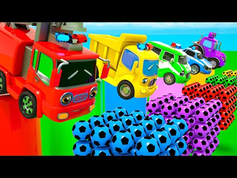 Sing a Song! - Wheels On the Bus - Jumping on a soccer ball - Baby Nursery Rhymes & Kids Songs