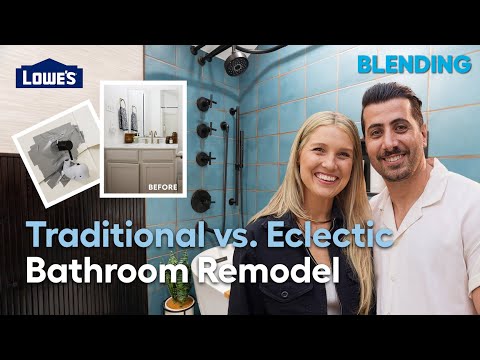 Blended-Style Bathroom Remodel | BLENDING