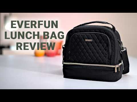 Everfun Insulated Lunch Bag Review | Most Stylish Insulated Lunch Bag Ever!