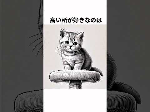 距離感で分かる猫の心理雑学 #雑学#shorts