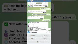 free usdt earning telegram bot 2024