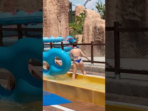 🌞Water Slide Aquapark Summer Holiday -Beautiful Day⛱️ #waterpark