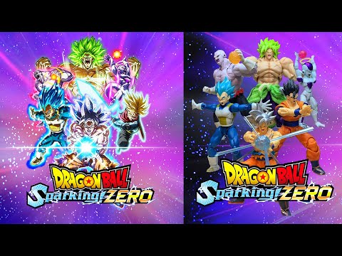 Recreating the Dragon Ball Sparking Zero Cover with SH Figuarts!