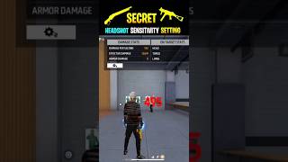 Secret One Tap Headshot Trick & Setting 100% Working | Free Fire