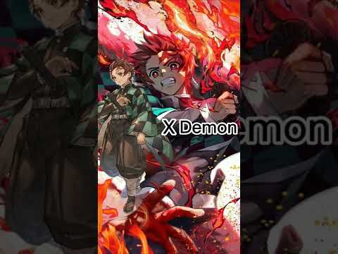 Demon Slayer characters as a Demons