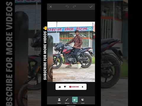 30 sec me background change photo editing in PicsArt #editingshorts #editingtutorial #photoediting