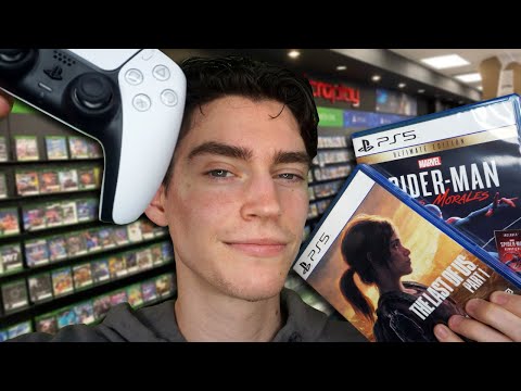 ASMR Video Game Store Roleplay | Get Your Exclusive PS5!