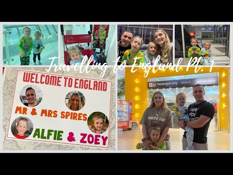 TRAVELLING TO ENGLAND PT. 1 | Alfie's Adventures