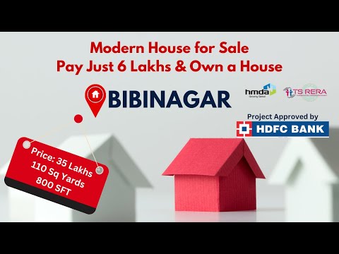 Independent houses for sale in Bibinagar | Independent houses near NFC Nagar | Call : 9059075632