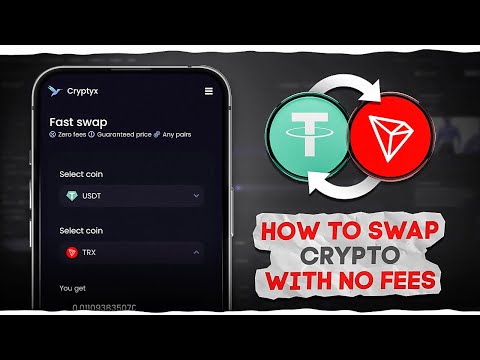 How to Swap Crypto with 0% Fees – No Fees on Bitcoin, ETH, TRX, USDT!