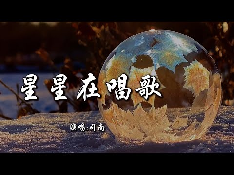 司南 《星星在唱歌》 「抬头看着星星在唱歌，她的呼吸好似对我说；她说你要慢慢长大，不只为自己活着」 【动态歌词 Lyrics】