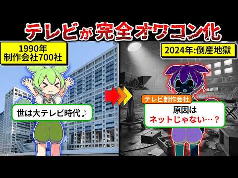 過去10年で倒産最多なテレビ業界が地獄すぎる…