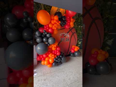 Basketball Themed Birthday Party | Custom Cutout