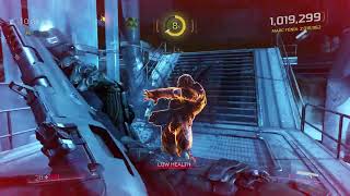 DOOM (2016) Arcade Mode - Argent Facility - Nightmare - Classic Weapon Pose