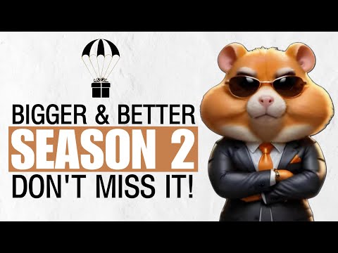 HAMSTER KOMBAT SEASON 2 UPDATE: Massive Airdrops & Game-Changing Updates!