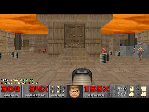 Ultimate Doom - Episode 4 - Nightmare! 100% Secrets Speedrun in 8:36