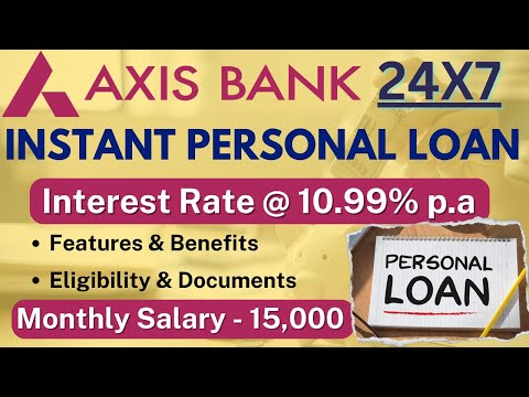 Axis Bank Personal Loan | Axis Bank Personal Loan Apply Online | 3 Lakh Personal Loan | How To Apply