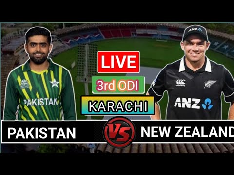 PAK Vs NZ Live | Pakistan Live Match Today | Pakistan Vs New Zealand, 3rd ODI SCORE