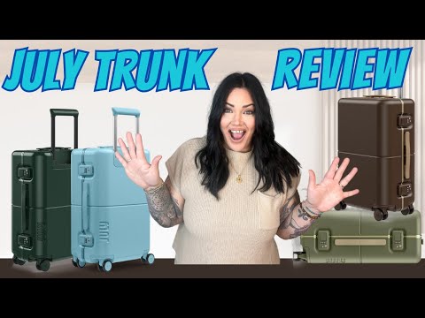 Is the July Carry On Trunk Worth It? in-depth review + packing