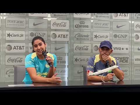 Conferencia de Prensa:  Mariana Cadena y Ángel Villacampa | Previo América Vs FC Juárez