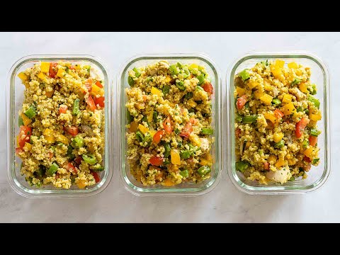 Chicken Quinoa Meal Prep Bowls | Under 30-Minute Prep