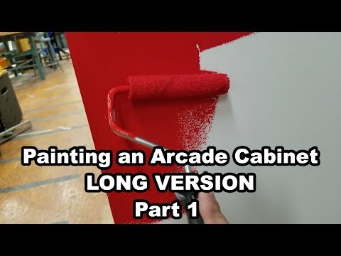 ARCADE PAINTING VIDEO  - WE BUILD STUFF