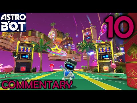 Astro Bot PS5 Playthrough Part 10 - Serpent Starway Begins: Slow-Mo Casino