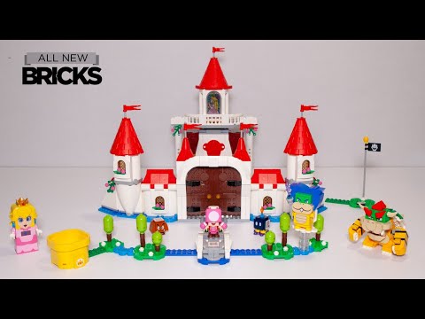 Lego Super Mario 71408 Peach’s Castle Speed Build