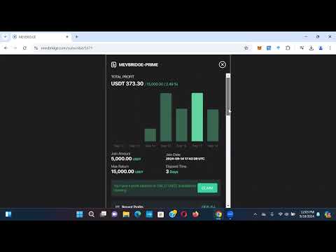 MEVBridge Update - Let's Do Another Live Withdrawal!! This Is Cranking Out Daily Profits!!