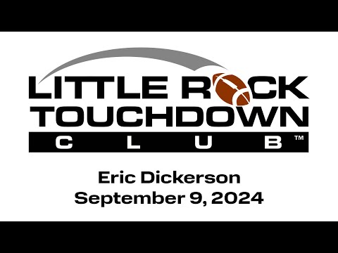 Eric Dickerson - Little Rock Touchdown Club - September 9, 2024