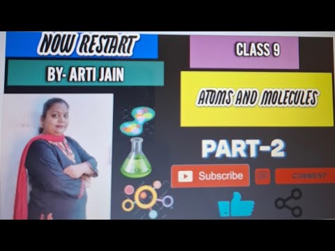 ATOMS| ATOMS AND MOLECULES | CLASS 9| PART 2 #artimam #nowrestart