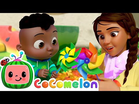 Playground Play With Windy Pinwheels | It's Cody Time | CoComelon Songs for Kids & Nursery Rhymes