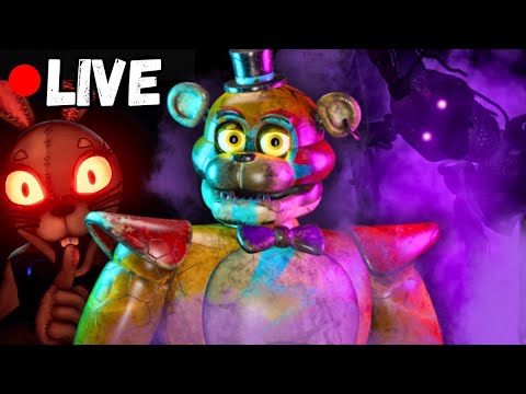 Beating FNAF Security Breach LIVE