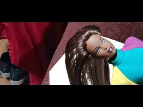 Holiday Barbie reroot update...