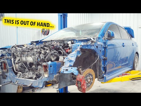 REBUILDING A TOTALED FINAL EDITION EVO | EP. 2