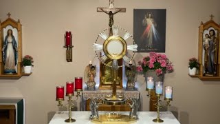 LIVE Eucharistic Adoration - Sisters of Divine Mercy