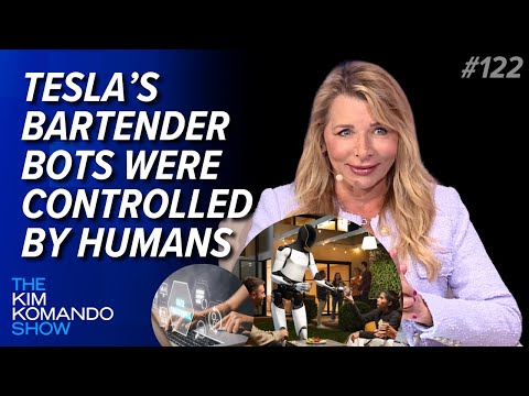 Tesla’s bartender bots were controlled by humans at ‘We, Robot’ event