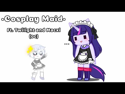 •Cosplay Maid• | Part 8 | Gacha Club | Ft. Twilight and Macxi