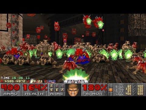 Doom II: Sunder - Map 12 (The Zealous Machine) UV-Max in 19:50