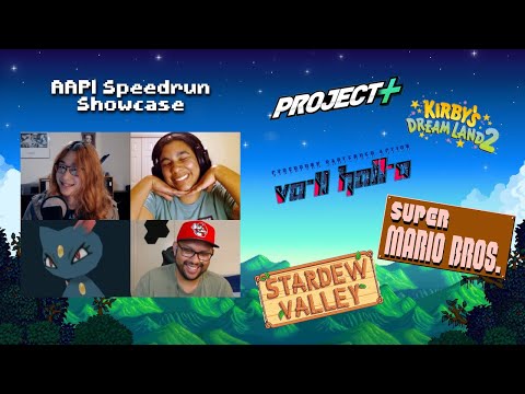 AAPI Speedrunners Showcase  - GDQ Hotfix Speedruns