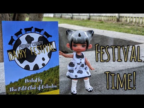 Pocket Doll Vlog: The 63rd Annual Dairy Festival! @kikagoods