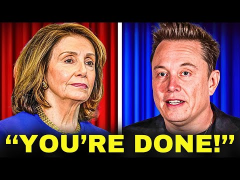 Elon Musk JUST CONFRONTED Nancy Pelosi On Live TV & She's TERRIFIED!