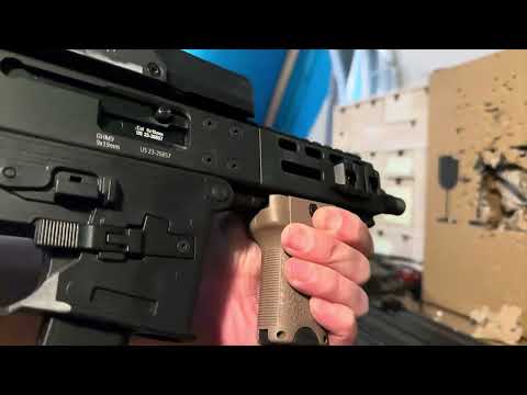 Test shots with spring fix Lambda Defence B&TGHM9-G GBBR