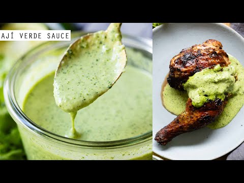 Aji Verde | Peruvian-Style Green Sauce