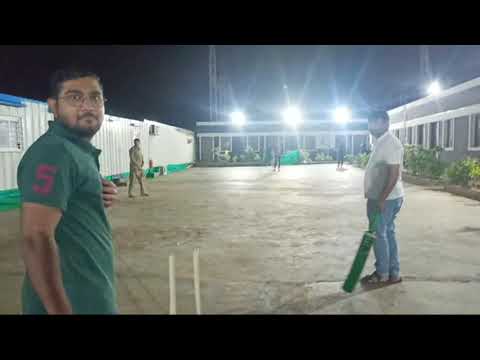 Live 1st Cricket Practice Match On Site (1st Oct)