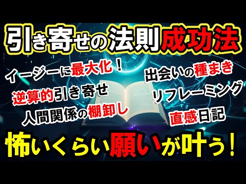 【2ch不思議体】引き寄せの法則をイージーに最大化して簡単に成功する方法を徹底解説！怖いくらい願いが叶う裏技とは？【スレゆっくり解説】