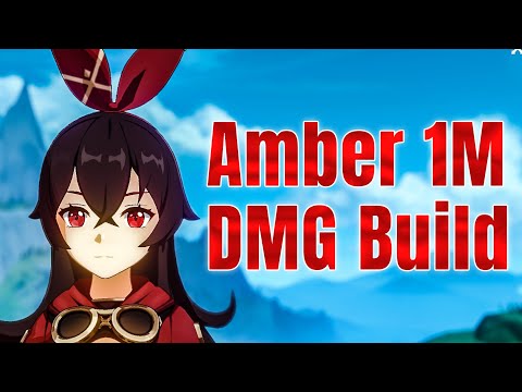 Amber 1M DMG Build ??? | Genshin Impact